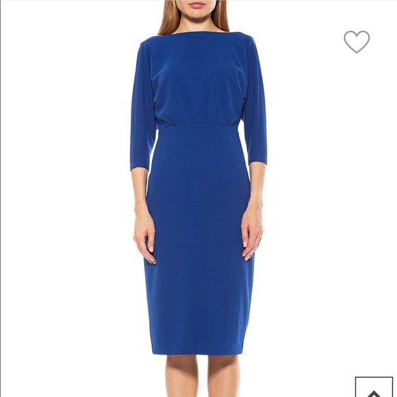 *SOLD*alexia Admor - Paris Boatneck Sheath Dress - Picture 5 of 5